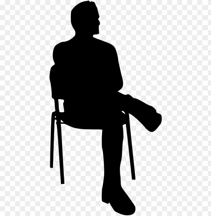 Detail Man Sitting In Chair Png Nomer 52