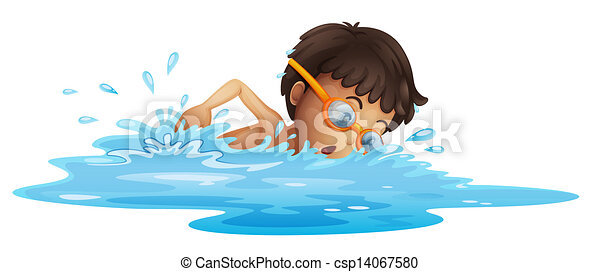 Detail Man Swimming Clipart Nomer 42