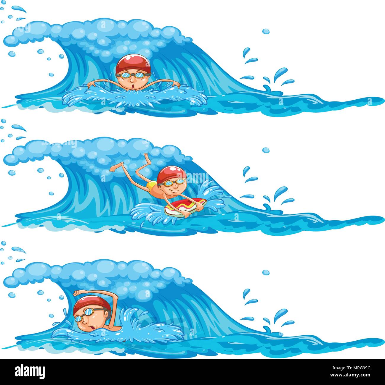 Detail Man Swimming Clipart Nomer 46