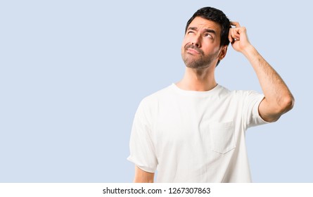 Detail Man Thinking Stock Image Nomer 17
