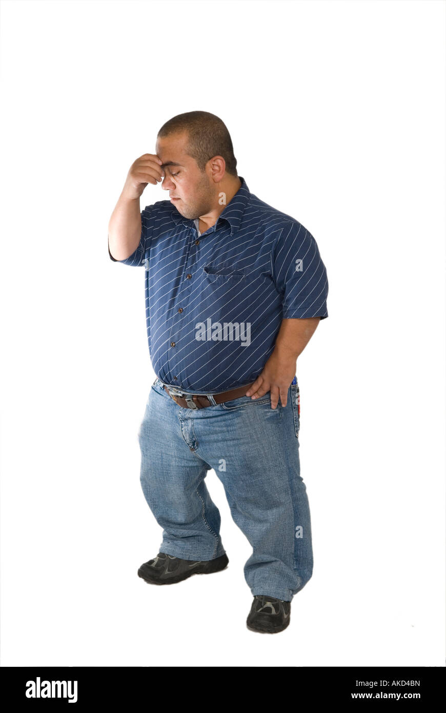 Detail Man Thinking Stock Image Nomer 40