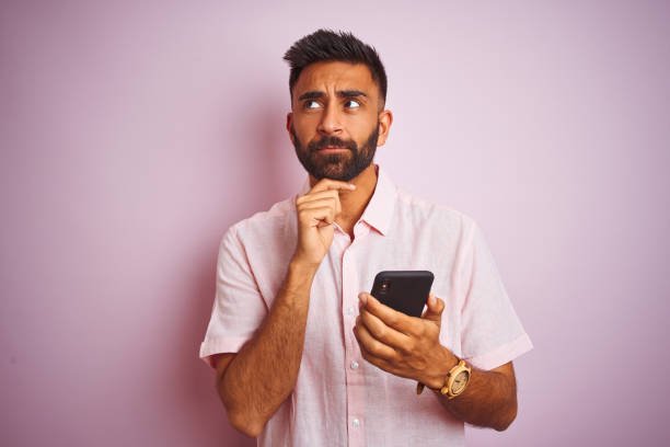 Detail Man Thinking Stock Image Nomer 41