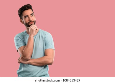 Detail Man Thinking Stock Image Nomer 46