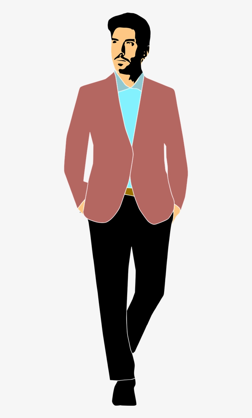 Detail Man Vector Png Nomer 12