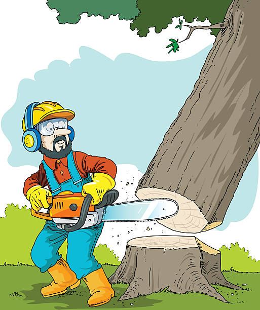 Detail Man With Chainsaw Clipart Nomer 10