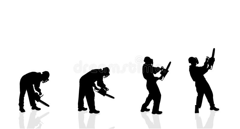 Detail Man With Chainsaw Clipart Nomer 18