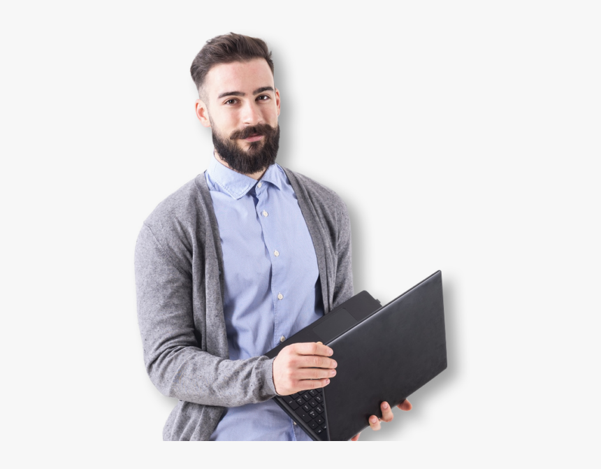 Detail Man With Laptop Png Nomer 19