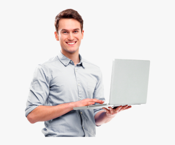 Detail Man With Laptop Png Nomer 22