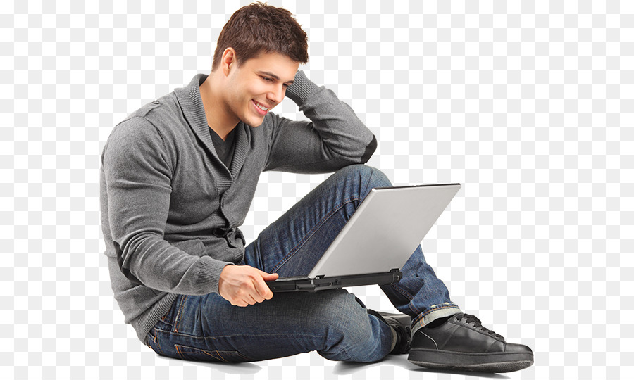 Detail Man With Laptop Png Nomer 40