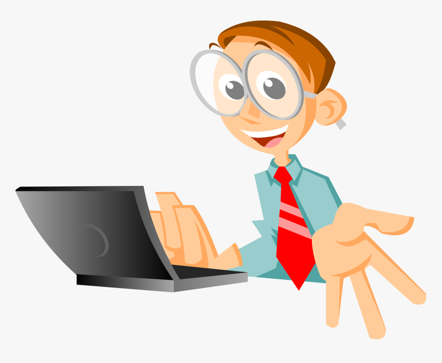 Detail Man With Laptop Png Nomer 44