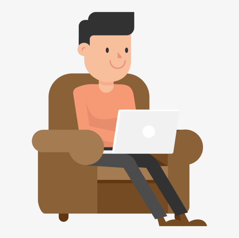 Detail Man With Laptop Png Nomer 49