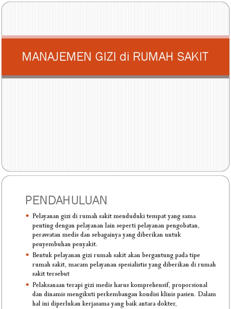 Detail Manajemen Gizi Rumah Sakit Nomer 45