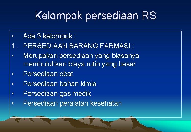 Detail Manajemen Logistik Di Rumah Sakit Nomer 15