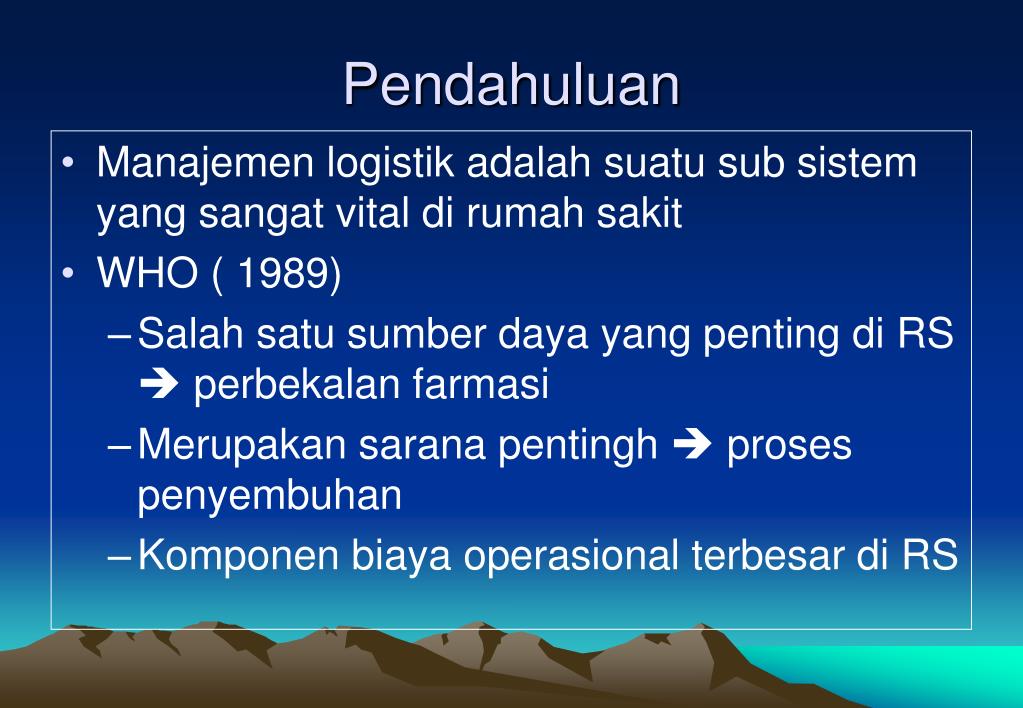 Detail Manajemen Logistik Rumah Sakit Nomer 20