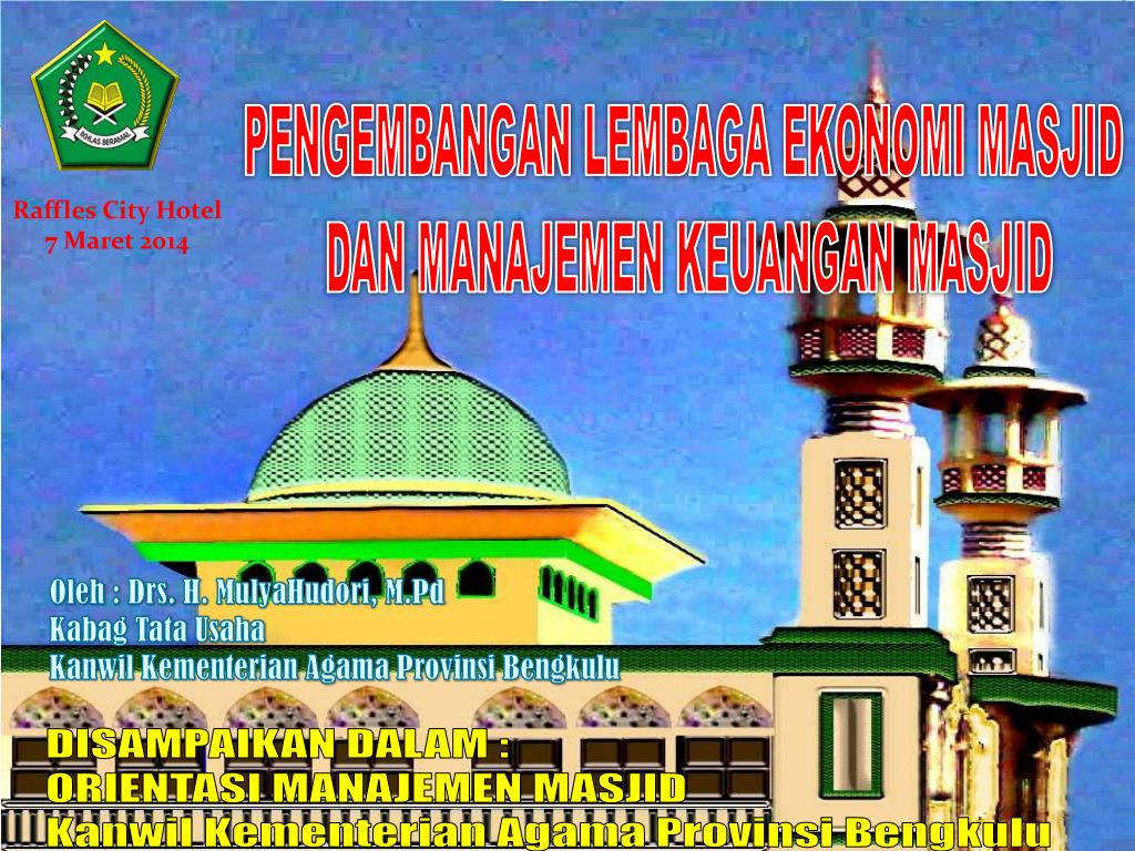 Detail Manajemen Masjid Powerpoint Nomer 2