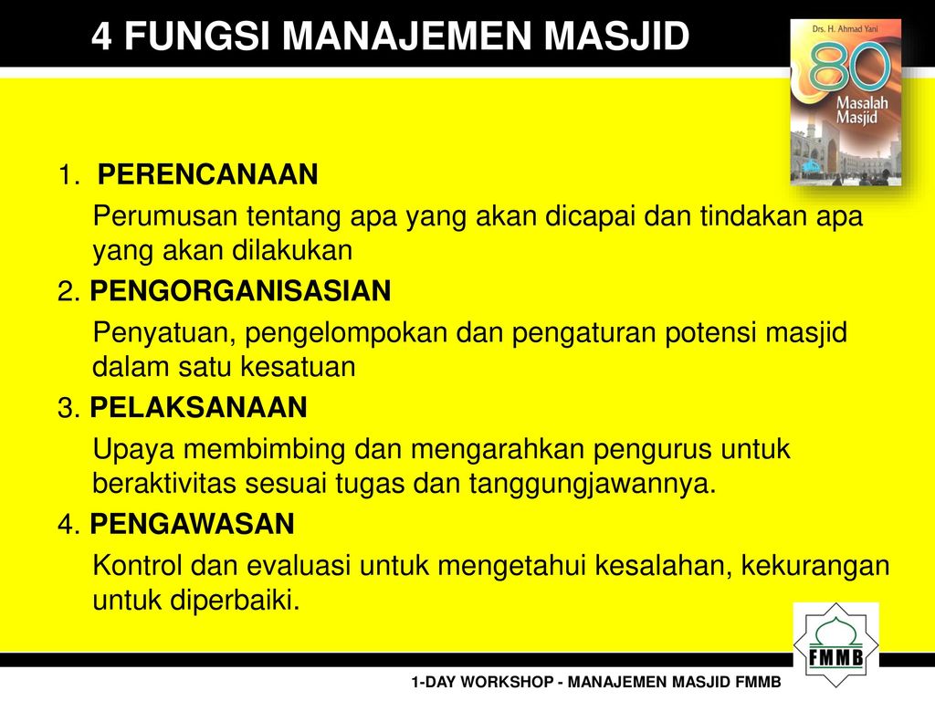 Detail Manajemen Masjid Powerpoint Nomer 12