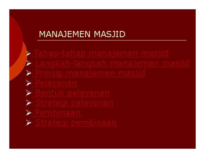 Detail Manajemen Masjid Powerpoint Nomer 3