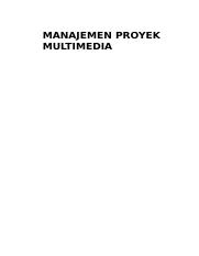 Manajemen Proyek Multimedia - KibrisPDR