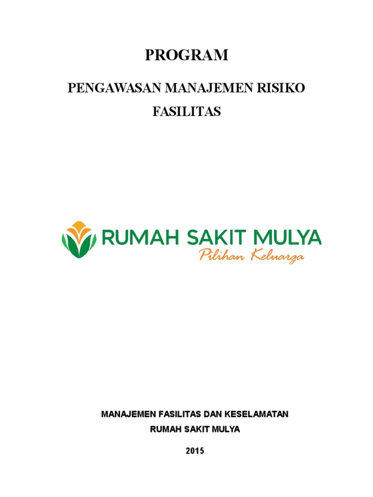 Detail Manajemen Risiko Rumah Sakit Nomer 23