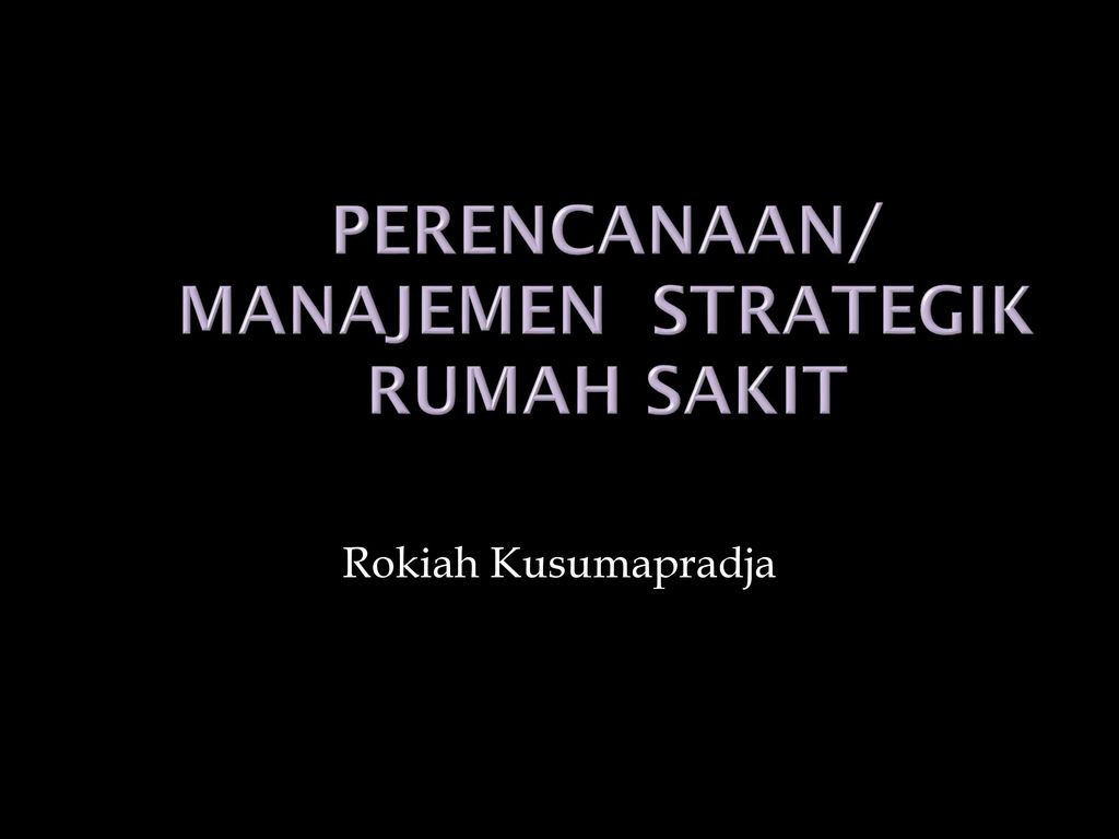 Detail Manajemen Strategi Rumah Sakit Nomer 2