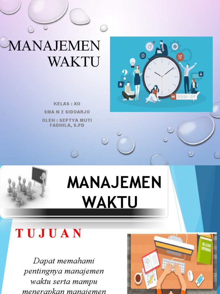 Detail Manajemen Waktu Ppt Nomer 8