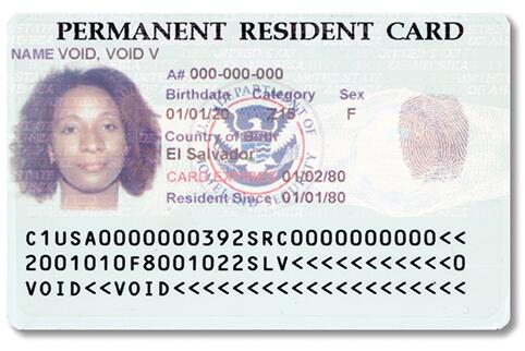 Detail Permanent Resident Card Image Nomer 35