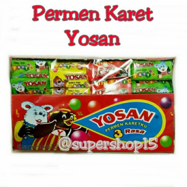 Detail Permen Karet Yosan Nomer 44