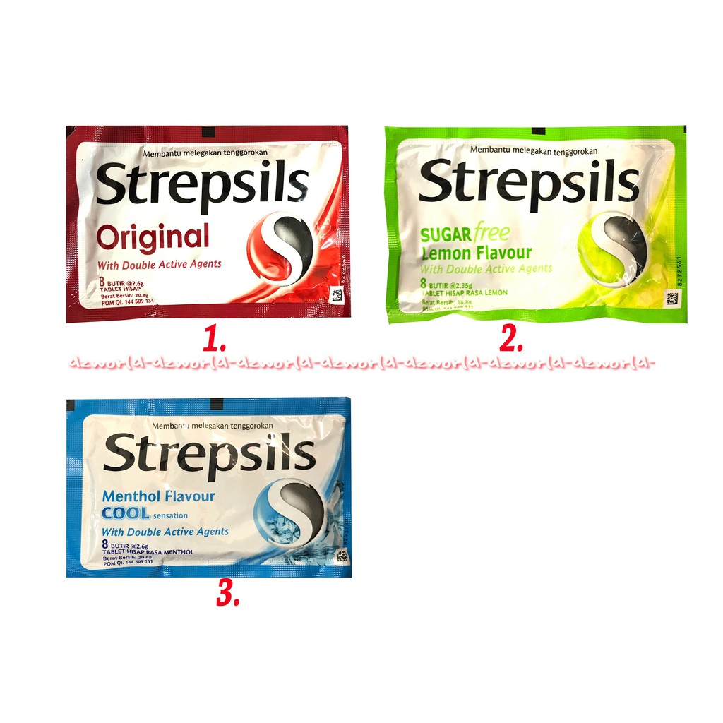 Detail Permen Tenggorokan Strepsil Nomer 21