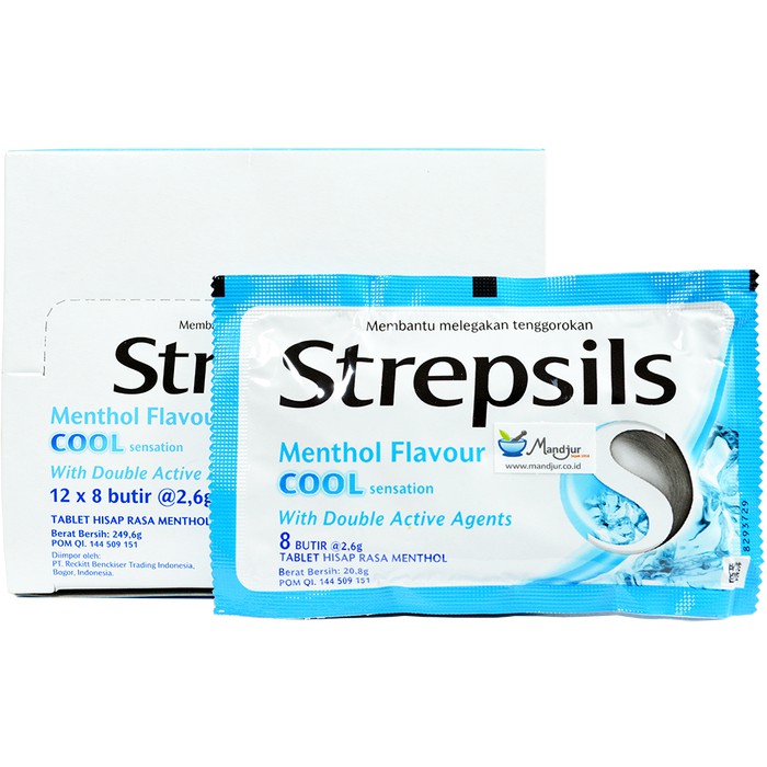 Detail Permen Tenggorokan Strepsil Nomer 33