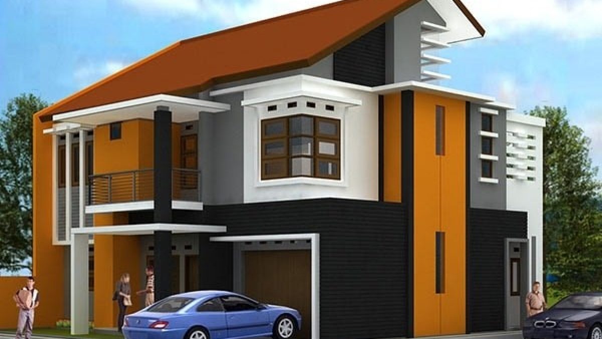 Detail Perpaduan Warna Cat Depan Rumah Nomer 50