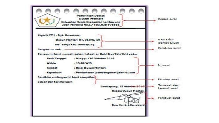 Detail Persamaan Undangan Resmi Nomer 18