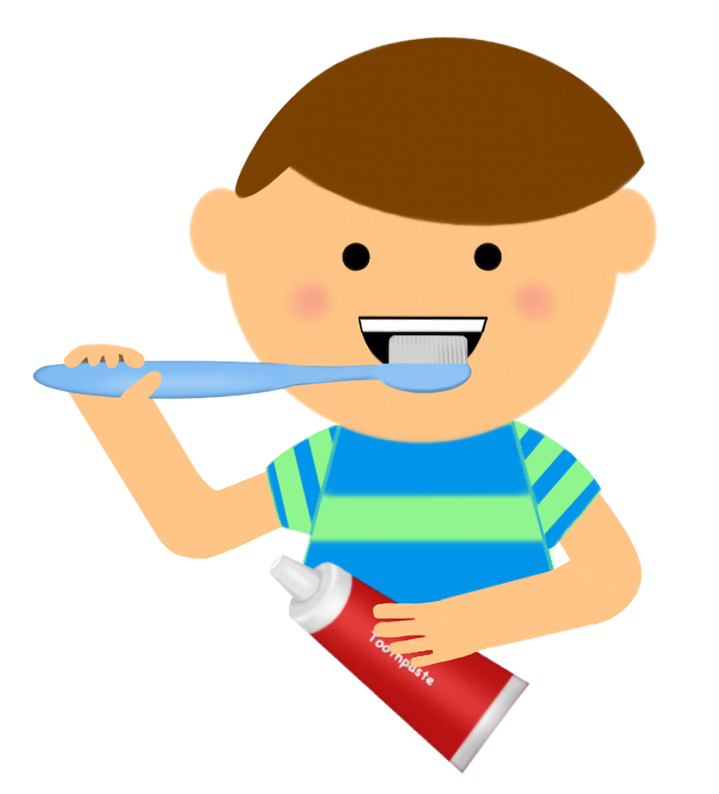 Detail Person Brushing Teeth Clipart Nomer 20