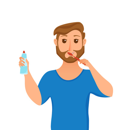 Detail Person Brushing Teeth Clipart Nomer 44