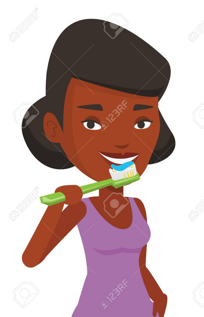 Detail Person Brushing Teeth Clipart Nomer 50
