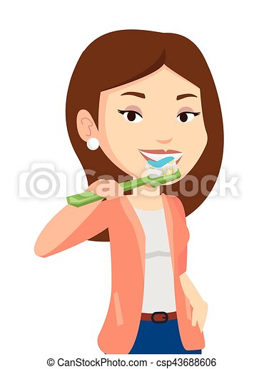 Detail Person Brushing Teeth Clipart Nomer 10