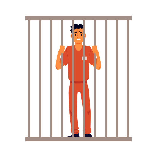 Detail Person In Jail Clipart Nomer 2