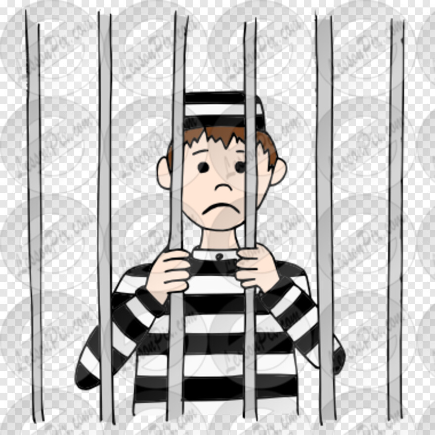 Detail Person In Jail Clipart Nomer 17