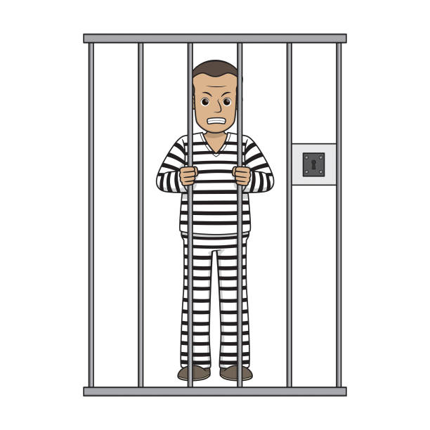 Detail Person In Jail Clipart Nomer 26
