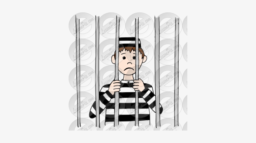 Detail Person In Jail Clipart Nomer 6