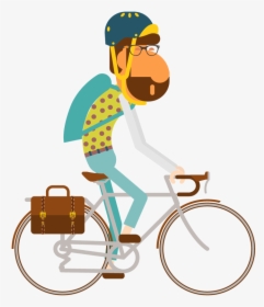 Detail Person On Bike Clipart Nomer 36