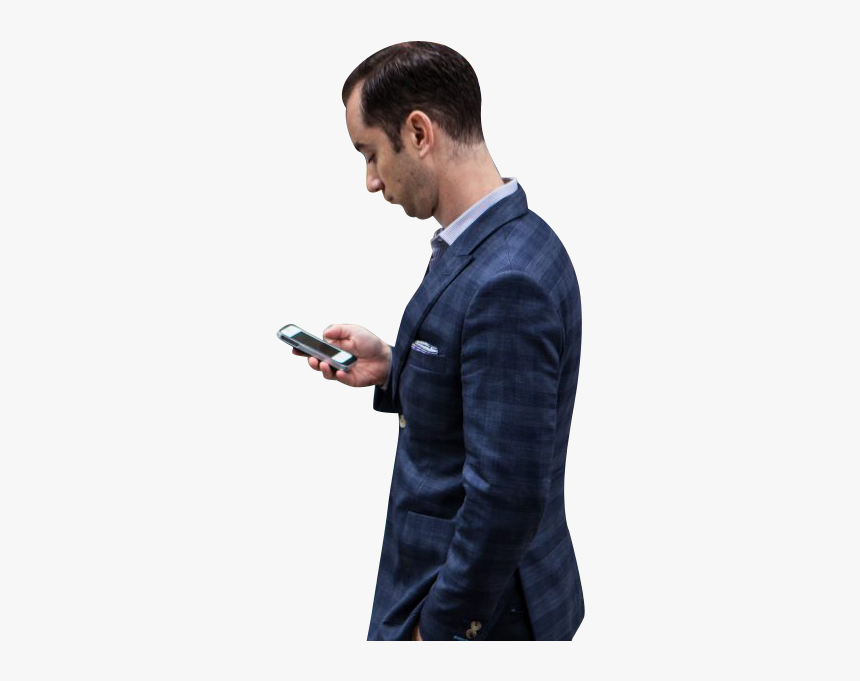 Detail Person On Phone Png Nomer 24