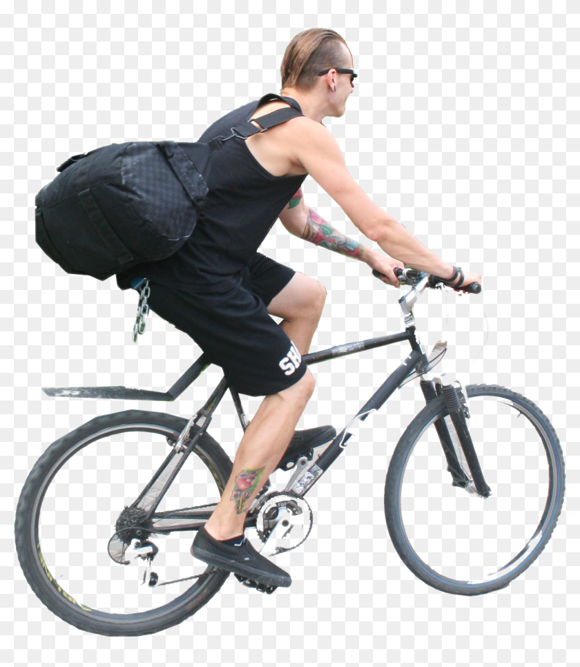 Detail Person Riding Bike Png Nomer 17