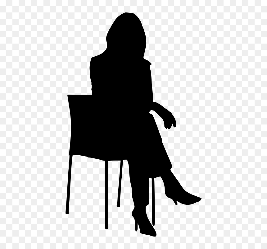 Detail Person Sitting Silhouette Png Nomer 35