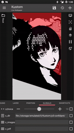 Detail Persona 5 Android Theme Nomer 15