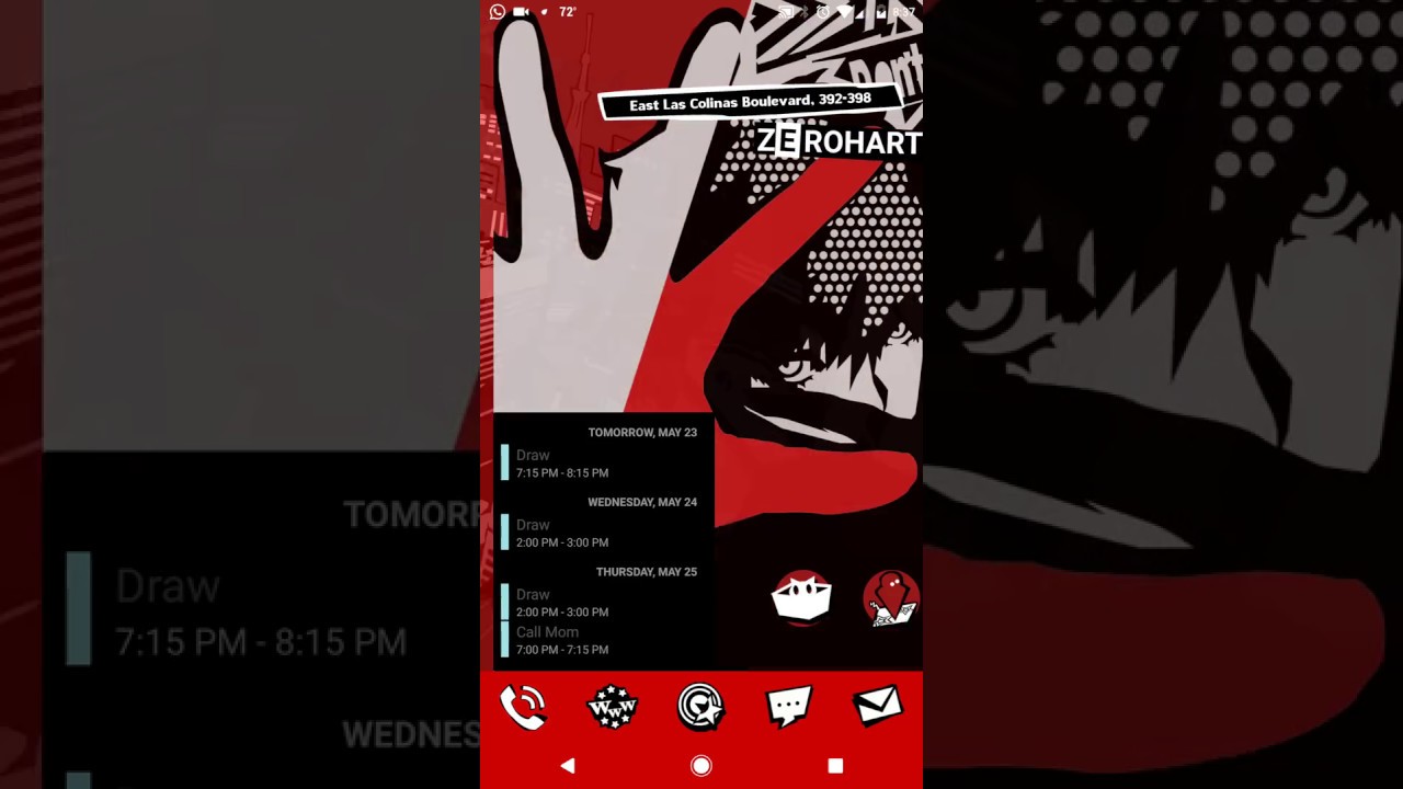 Detail Persona 5 Android Theme Nomer 23