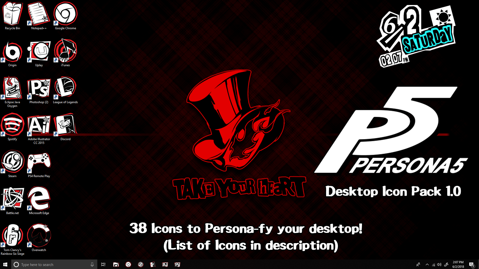 Detail Persona 5 Android Theme Nomer 46