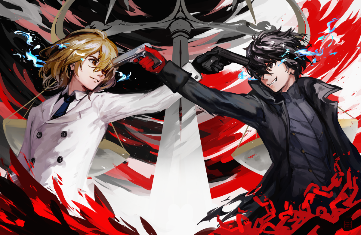 Detail Persona 5 Fanart Nomer 37