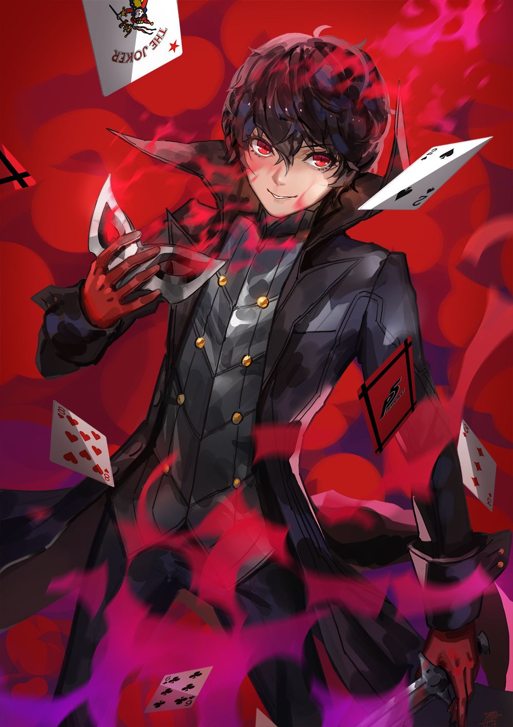 Detail Persona 5 Fanart Nomer 10