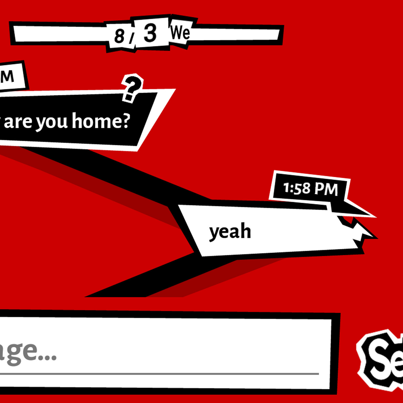 Detail Persona 5 Font Nomer 16