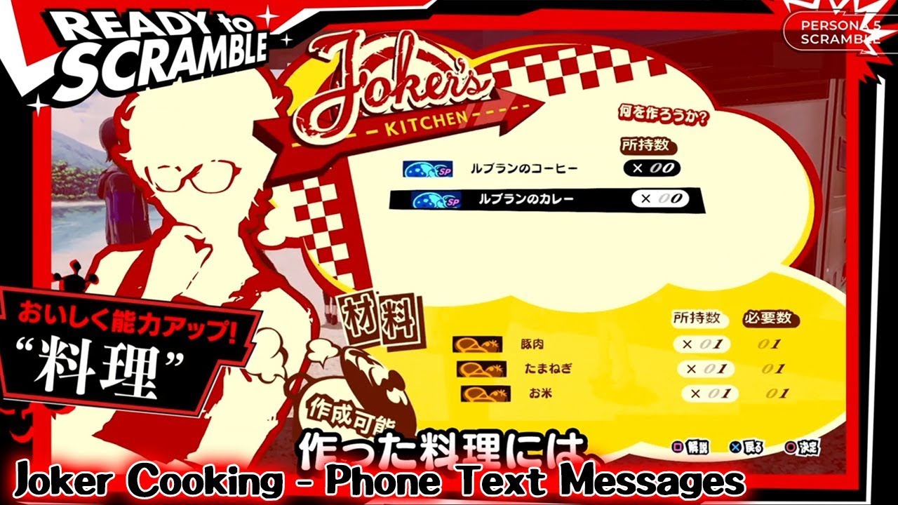 Detail Persona 5 Font Nomer 45